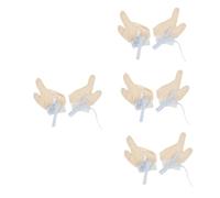 BESTonZON 4pairs Mittens Newborn Months Mittens Boys and Girls Scratch Thumb Sucking Breathable Gloves Comfortable