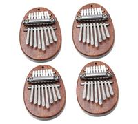 BESTonZON 4pcs Beginner Kalimba Boys and Girls Kalimba Mini Piano Jooleer Portable Finger Piano Instrument Musical Instrument for Travel