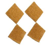 BESTonZON 4pcs Chicken Nesting Pads Washable Artificial Grass Nest Box Mats for Coop Nesting Bedding Liners for Hens