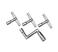 BESTonZON 4pcs Continuous Motion Key Drum Tuning Tool Tough Built Tool Drum Tuning Key Universal Drum Tuning Pegs Drum Key Drum Tuning Kit Tuning Key Tool Hand Drummer Turn of The Key