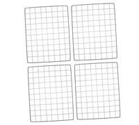 BESTonZON 4PCS Dog Isolation Fencing Panels Exercise Fence for Pets DIY Assemble Iron Mesh Sheets for Animals Like Turtles and Hamsters Indoor Outdoor Use
