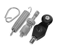 BESTonZON 4pcs Drum Pedal Spring Cam Tensioner Set Metal Bass Drum Foot Pedal Replacement Parts and Percussion Instrument Repair Easy Installation