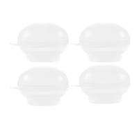 BESTonZON 4pcs Easter Egg Silicone Mold 3D Egg Shaped Resin Casting Mold DIY for Easter Decoration and Craft Making