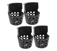 BESTonZON 4pcs Fit Plastic Pool Table Pockets Billiard Drop Nets for Game Use Precision Alignment for Accurate Ball Positioning Replacement Accessories for Competitive Play and Training