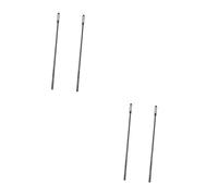 BESTonZON 4pcs Flute Cleaning Stick Tool Flute Cleaning Goods Black Cadet Accessories for Instrument