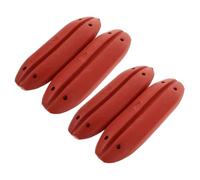 BESTonZON 4pcs Foam Fishing Net Floats Rope Buoy with Oval Shape and Precision Crafted Design, High Visibility Marine Buoy Floats for Reducing Catch Loss in Fishing and Crab Marker