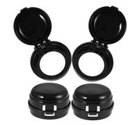 BESTonZON 4pcs Gas Stove Cover Stovetop Knob Covers for Childproofing Use While Cooking