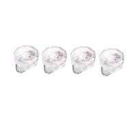 BESTonZON 4pcs Guitar Effect Pedal Knob Guitar Control Knob Pointer Accessory Plastic for