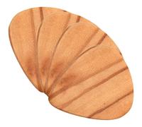BESTonZON 4pcs Guitar Pick Portable Guitar Portable Pick for Guitar Practical Guitar Plectrum Guitar Practice Picks Guitar Accessory Guitar Aid Picks Ukulele Picks Mandolin Picks Olive Wood