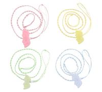 BESTonZON 4pcs Hamster Harness: Adjustable Leash Hamster Chest Straps With Angel Wings Rat Mouse Squirrel Sugar Glider Small Animal Walking