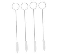 BESTonZON 4pcs High Precision Piano Tuning Tool Kit with Treble and Middle Voice Mute Clamps Accurate Pitch for Music Performances and Teaching Durable and Portable Maintenance Accessory
