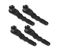 BESTonZON 4pcs Inflatable Boat Air Valve Wrench for Kayak Canoe Paddleboard Repair Plastic Construction Compact Portable Design for Quick Valve Adjustment and Maintenance