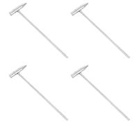 BESTonZON 4pcs Kalimba Tuning Hammer Metal Sound Maintenance Tool for Thumb Piano Musicians Mini Tuning Accessory for Precise Pitch Control and
