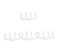 BESTonZON 4pcs M-type Metal Music Folder Musical Keyboards Piano Score Holder Book Page Clip Music Stand Portable Music Page Clips Music Keyboard Portable Piano Keyboard Silver Metal Iron