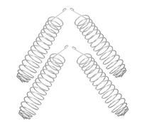 BESTonZON 4pcs Metal Squirrel Feeder Corn Holder Hanging Wild Animal Foraging Stand Outdoor Backyard Bird Food Skewer Feeder