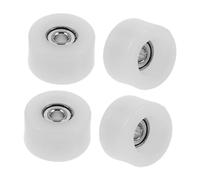 BESTonZON 4pcs Mini Finger Skateboard Wheels with Highspeed Bearings Sturdy Skateboard Accessories for Smooth Performance and Easy Replacement Precision Design for Enhanced Tricks and