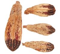 BESTonZON 4pcs Natural Bird Chewing for Parakeet Cockatiel Small Birds Safe Foraging and Chew Blocks to Reduce Boredom and Promote Healthy Beak Maintenance