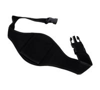 BESTonZON 4pcs Pack Running Wheat Bag Waist Belt Adjustable Cell Phone Stand Men Belt Bag Phone Holder for Phone Strap Holder Holder Gym Diving Fabric Black