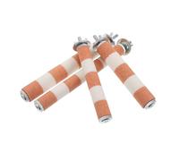 BESTonZON 4PCS Parrot Beak Sharpening Perch Stand Bird Cage Mount for Parakeets Cockatiels Lovebirds Chewing Rods Easy Installation Stable Climbing Support and Oral Health Maintenance