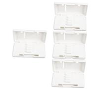 BESTonZON 4pcs Portable Oboe Reed Case Material Reed Box for Music Instrument Storage Holder for Oboe Organization