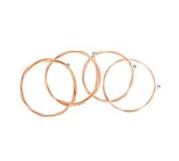 BESTonZON 4pcs Practical Bass Strings Kit Metal Strings for Bass Guitar Sound Durability