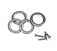 BESTonZON 4pcs Replacement Bass Tuners Locking Tuners Lr Tuning Pegs for Bass Guitar