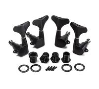 BESTonZON 4pcs Sealed Guitar Tuning Pegs Bass Guitar Tuning Pegs Acoustic Machine Heads Lr Mounting Full Round Ferrules for Acoustic Electric String Bass