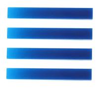 BESTonZON 4pcs Silicone Piano Tuning Wedges and Mutes Kit Safe and Sturdy Piano Tuning Tools for Professional Maintenance and Student Practice Blue Colour
