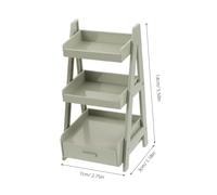 BESTonZON 4pcs Simulation Flower Figurine Decor Dollhouse Flower Rack Display Stand Arrangement Holder Dollhouse Decor Indoor Stand Plant Rack Art Holder