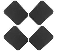 BESTonZON 4pcs Ski Shin Guards Pads for Snowboard Boots Black Protective Shin Pads for Skiing Boots for Leg and Foot Friction Protection