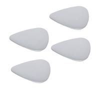 BESTonZON 4pcs Stainless Steel Guitar Picks Electric Guitar Picks for Jazz and Ukulele