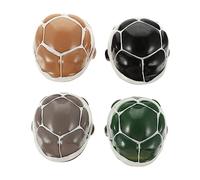 BESTonZON 4pcs Stress Relief Simulation Squeeze Turtle Toy Lightweight Portable Fidget Toy