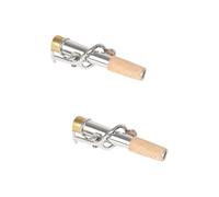 BESTonZON 4pcs Vintage Saxophone Straight Necks Replacement Supply Neck for Saxophone Accessories Use Adult Professional Sax