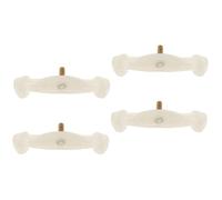 BESTonZON 4pcs Violin Shoulder Rest Legs for Violin Replacement Feet for Playing Support Simple Accessory for Instrument Supply
