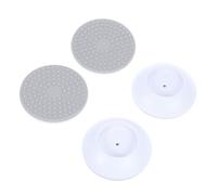 BESTonZON 4pcs Wall Protectors Safety Wall Bumpers for Gates Dog and Boy Girl Proofing for Stairs and Doorways Easy Installation Non-damaging Design