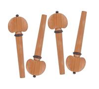 BESTonZON 4pcs Wooden Cello Tuning Pegs for Violin Players Tuning Keys for Cello Easy to Use and Maintain