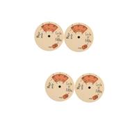 BESTonZON 4pcs Wooden Melody Tool Circle of Fifths Wheel Chord Wheel for Musicians Melody Tool