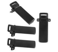 BESTonZON 4sets Clip Replacement Interphone Clips for Uvr Radios Lightweight Belt for Outdoor Work and Leisure