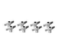 BESTonZON 4sets Drum Tuning Tool Kit Professional Drum Key Drum Wrenches Key Easy Drum Part Tool for Drums 2pcs*4