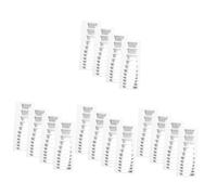 BESTonZON 4sets Guitar Fretboard Stickers Guitar Scale Stickers Self-adhesive Decals Easy to Apply 4sheets*4
