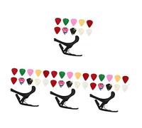 BESTonZON 4sets Guitar Tuning Accessory Guitar Capo Strong Wear Break Resistance for Beginners Professionals