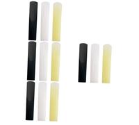BESTonZON 4sets Professional Saxophone Set Resin Saxophone Reeds for Alto Sax Replacement Sax Easy Installation 3pcs*4