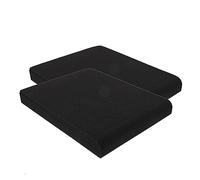 BESTonZON 4sets Speaker Isolation Pad Polyurethane Soundproof Cushion for Voice Box Shockproof Acoustic Isolation Sponge Mat for Home Studio Setup
