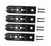 BESTonZON 4sets Tailpiece Bridge Guitar Replacement Parts Guitar Bridges Metal Guitar Bridge Durable Guitar Bridge Guitar Bridge Saddle Bridge for Guitar Saddle Bridge Guitar Parts