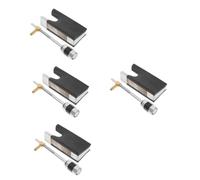 BESTonZON 4sets Violin Bow Frog Screws Musical Equipment Accessory for Beginners Easy to Install Violin Bow Parts for Optimal Sound Quality for Learning and Practice
