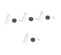 BESTonZON 4sets Wired Electric Guitar Control Plate Knobs Lightweight and Easy to Use Guitar Supply Replacement for Jazz