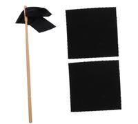 BESTonZON 5 Sets Flute Cleaning Rod Clarinet Cleaning Cloth Clarinet Cleaning Rod Cleaning Cloth for Flute Cleaning Supplies Kit Flute Cleaning Swabs Cleaning Accessories Cleaning Kits Maple
