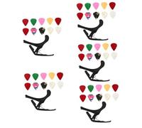BESTonZON 5 Sets Guitar Capo Guitar Clamp Guitar Sampler Electric Guitar Accessories Ukulele Pick Guitar Hanger Portable Guitar Electric Bass Capos Guitar Portable Capo Guitars Plastic Black
