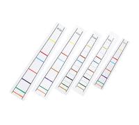 BESTonZON 5 Sheets Cello Note Stickers for Beginner Practice, Pvc and Paper Material, Easy to Remove Fretboard Decals, Suitable for Student Cellists and Recording Teachers