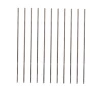 BESTonZON 50 Pcs Model Car Axle Shafts DIY Wheels Accessories for Handmade Crafts Premium Iron Replacement Parts for Small Vehicle Models Silver